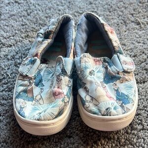 Disney Princess Kids Slip-On Shoes - Blue